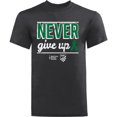 Never Give Up Short Sleeve Tee