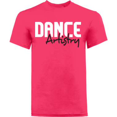 Dance Artistry Pink TShirt