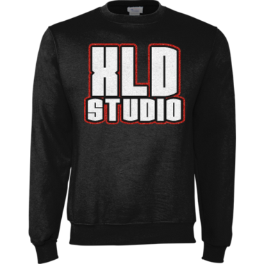 Red and White XLD Studio Sweatshirt