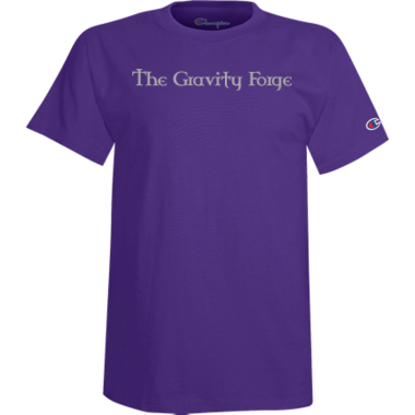 Purple Cotton Gravity Shirt