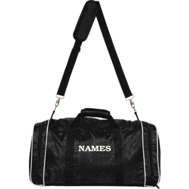 Glitter bag with name