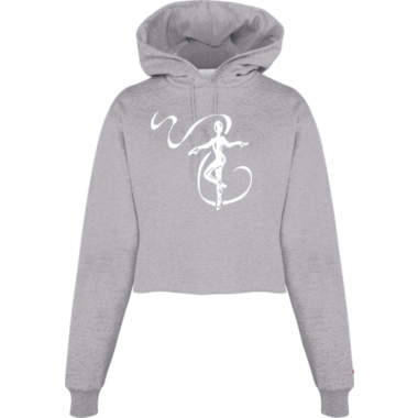 ATD dancer girl cropped hoodie