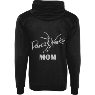 EcoSmart® FullZip Mom Hoodie w/Glitter and Personalized Name